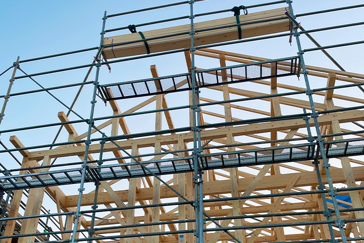 家づくりの流れ 施工